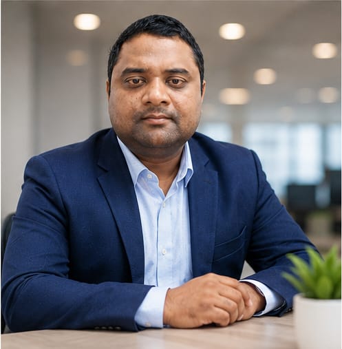 Debasis Sasmal, mechanical and hydraulic maintenance engineer